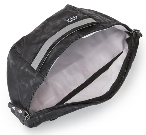 Image Title The ANDI - Bum Bag Black Leopard Reflective